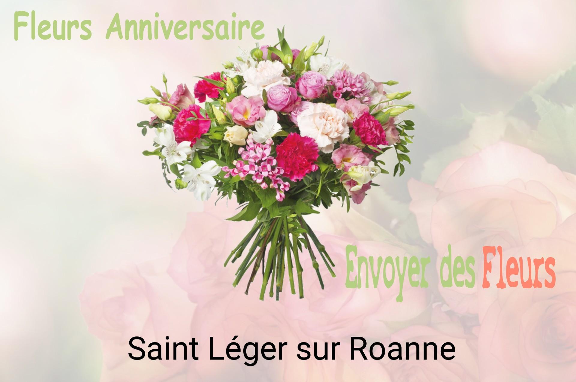 Bouquet de fleurs d’anniversaire livré à Saint-Léger-sur-Roanne
