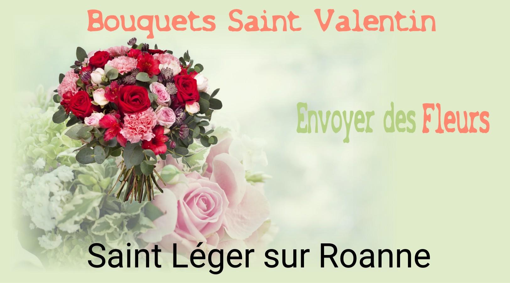 Roses de Saint-Valentin livrées à Saint-Léger-sur-Roanne
